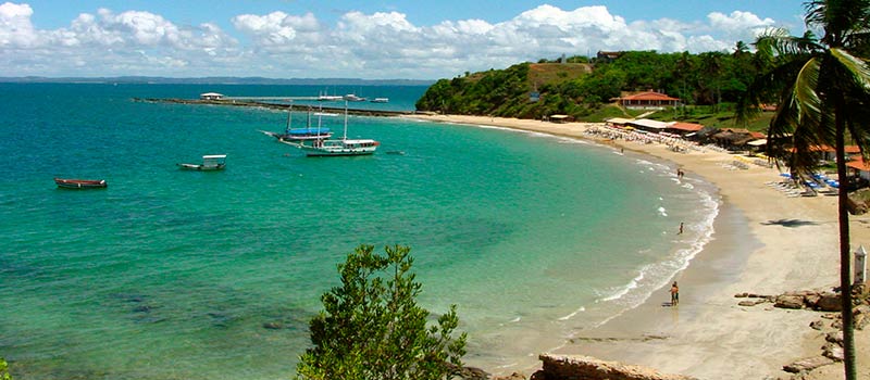 Strand auf der Insel Itaparica