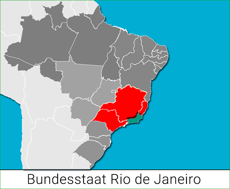 Der Bundesstaat Rio de Janeiro