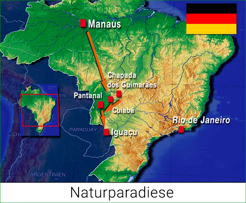 Naturparadiese Brasiliens