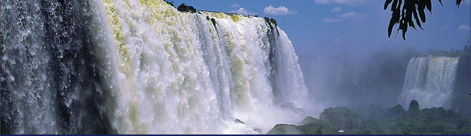 Foz do Iguaçu mit seinen Wasserfällen