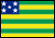Bundesflagge von Goias